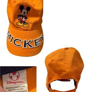 Disney Orange Mickey Mouse Hat